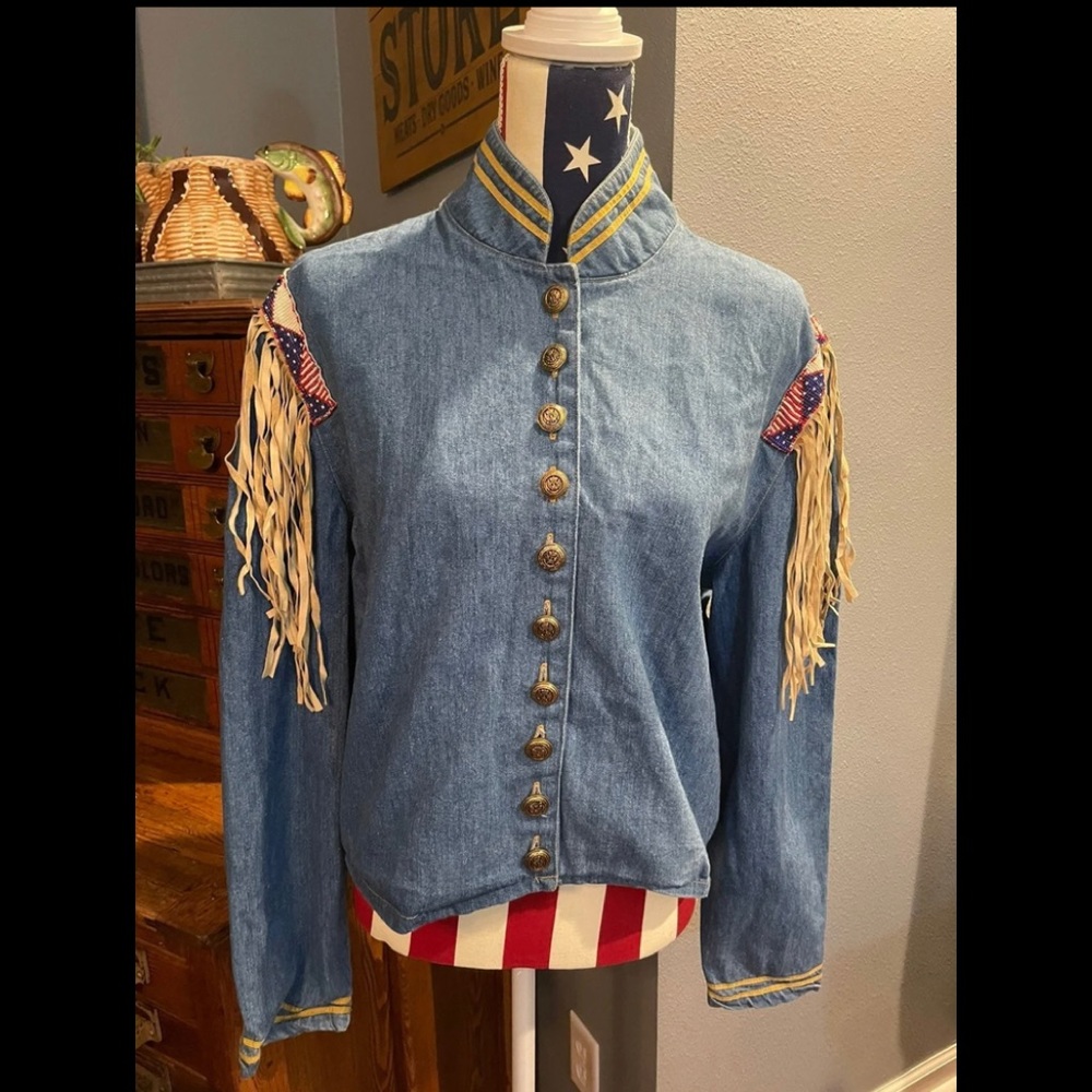 EUC Large Double D Ranch Scout Calvary Jacket